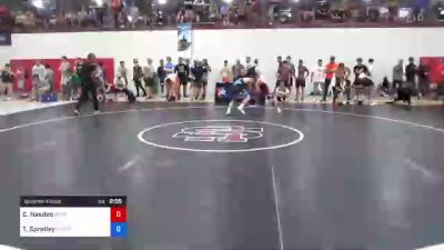 57 kg Quarterfinal - Cael Nasdeo, Central Pennsylvania RTC (CPRTC) vs Troy Spratley, Cowboy RTC