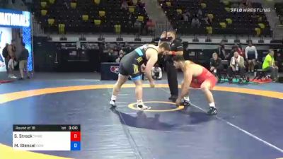 125 kg Prelims - Shawn Streck, TMWC/ Cowboy RTC vs Matt Stencel, Central Michigan Wrestling Club