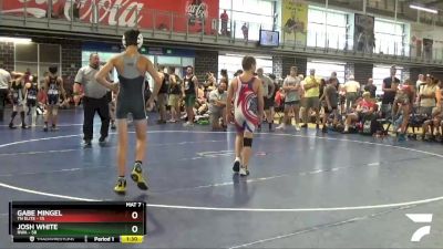 116 lbs Round 6 (10 Team) - Josh White, RWA vs Gabe Mingel, TN Elite