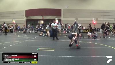 67 lbs Semifinal - Killian Ormond, Pinning Pythons vs Wyatt Crowe, Demolition