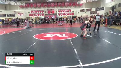 90 lbs Quarterfinal - Edgar Kopel, BOLD vs Dalton Hutchinson, Grand Rapids Grapplers