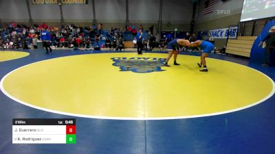 218 lbs Consi Of 16 #2 - Jose Guerrero, Gilroy vs Kevin Rodriguez, Chaminade