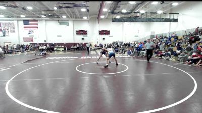 160 lbs 3rd Place - Tyler Peterson, New Fairfield vs Aaron Palacios-Mendoza, Windham