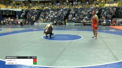 285 lbs Round of 64 - Andrew Piehl, Navy vs Jacob Bohlken, Unattached