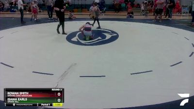 77 lbs Round 3 - Isaiah Earls, Spring Hill vs Rowan Smith, Ground Zero Wrestling