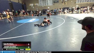 71 lbs 3rd Place Match - Jaeger Salcedo, Punisher Wrestling Company vs Calvin Paull, Steelclaw Wrestling Club