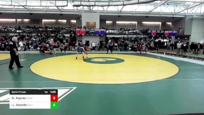 145 lbs Semifinal - Kelly Aspras, Foran vs Lilya Akande, Shelton