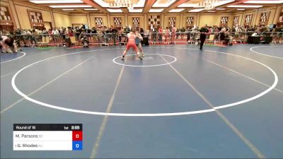 182 lbs Round Of 16 - Mason Parsons, Sc vs George Rhodes, Nj