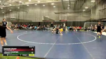 75 lbs Round 3 (4 Team) - Urijah Courtier, Iowa Blue vs Kayson Grant, Wyoming Gold