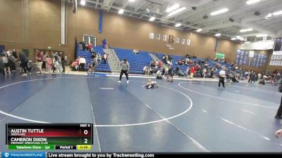 44-46 lbs Round 1 - Austin Tuttle, Westlake vs Cameron Dixon, Fremont Wrestling Club