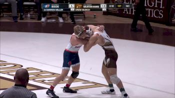 141 - lbs Darren Miller, Bucknell vs over Drew Munch, Lehigh