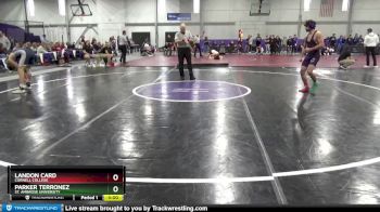 149 lbs Champ. Round 1 - Landon Card, Cornell College vs Parker Terronez, St. Ambrose University