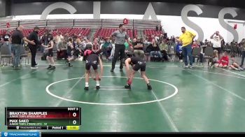 60 lbs Round 1 (8 Team) - Braxton Sharples, Junior Terps Xpress (MY) vs Max Sako, Junior Terps Xtreme (MY)