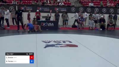 61 kg Rnd Of 16 - Cesar Avelar, Grindhouse Wrestling Club vs Brayden Parke, Sebolt Wrestling Academy