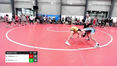 135 lbs Quarterfinal - Kai Vielma, Quest School Of Wrestling vs Asher Bacon, Compound/RPW