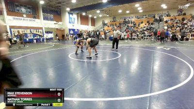 165 lbs Cons. Round 4 - Nathan Torres, Brawley Union vs Max Stevenson, Hesperia