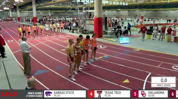 Men's 3k, Heat 2 - OK State men rack up 28 pts on way to Big 12 title