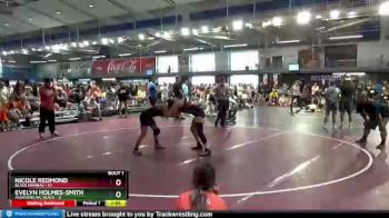 130 lbs Semis (4 Team) - Nicole Redmond, Black Mambas vs Evelyn Holmes-Smith, Assassins WC Black