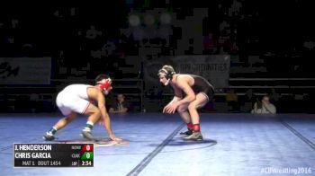 149 Finals - John-David Henderson, Northwest Wyoming vs Chris Garcia, Clackamas