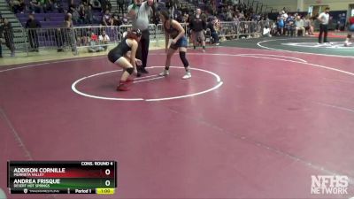 137 lbs Cons. Round 4 - Andrea Frisque, Desert Hot Springs vs Addison Cornille, Murrieta Valley