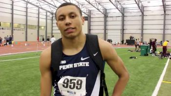 Isaiah Harris breaks the PSU 800m School Record