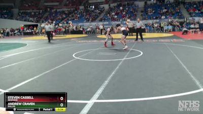 5A-138 lbs Cons. Semi - Steven Cassell, Redmond vs Andrew Craven, Dallas