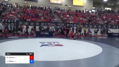 88 kg Semis - Kevin Kares, Las Vegas Wrestling Club vs James Miller, Vici Wrestling Club