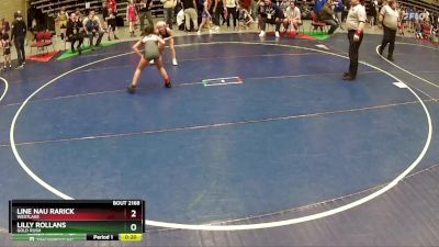 1st Place Match - Lilly Rollans, Gold Rush vs Line Nau Rarick, WESTLAKE