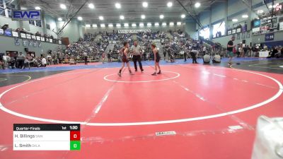 68 lbs Quarterfinal - Henry Billings, Saints Wrestling Club vs Lucas Smith, Oklahoma