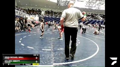 80 lbs Quarterfinal - John Michael Wall, F.L.O.W. vs Holden Abbott, Towanda