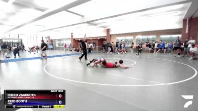 138 lbs Quarterfinal - Rocco Zagorites, Integrity Wrestling Club vs Reed Booth, PWA