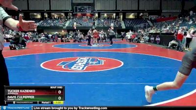 5A-126 lbs Semifinal - Davis Culpepper, Harris County vs Tucker Kazienko, Jefferson