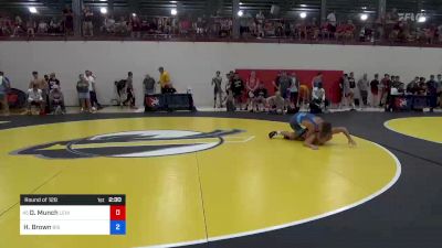 70 kg Round Of 128 - Drew Munch, Lehigh Valley Wrestling Club vs Hayden Brown, Big Dawg Wrestling