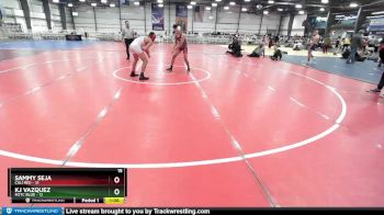 140 lbs Rd# 10- 4:00pm Saturday Final Pool - KJ Vazquez, M2TC Blue vs Sammy Seja, Cali Red