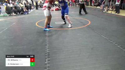 200 lbs Semifinal - Markus Williams, Trinity vs Brody Nickerson, Corry