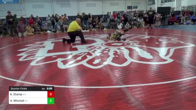 75-M lbs Quarterfinal - Knox Stamp, WV vs Hudsyn Mitchell, OH