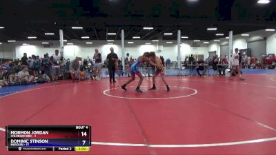 92 lbs Round 1 (8 Team) - Tristan Pino, Colorado Red vs Tyler Christensen, Missouri