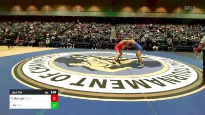 157 lbs Round Of 128 - Gabriel Rangel, Eaglecrest vs Ruben Le, Gilroy