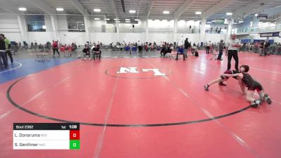 60 lbs Semifinal - Luke Donaruma, Red Roots WC vs Silas Genthner, Mac Wc