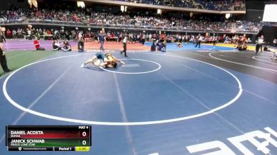 5A 138 lbs Quarterfinal - Janick Schwab, Frisco Lone Star vs Daniel Acosta, Dumas