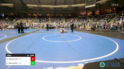 88 lbs Round Of 16 - Hendrix Newcomb, Prodigy Elite vs Corbin Alexander, Broken Arrow Wrestling Club