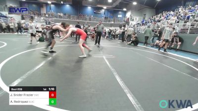 110 lbs Rr Rnd 1 - Jake Snider Frazier, Claremore Wrestling Club vs Alex Rodriquez, Blackwell Wrestling Club