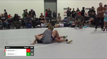 106 lbs Finals (2 Team) - John McGinty, Beast Coast vs Revin Dickman, Indiana Outlaws