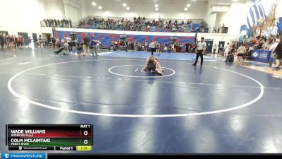 120 lbs Cons. Round 2 - Wade Williams, American Falls vs Colm McLaimtaig, Priest River