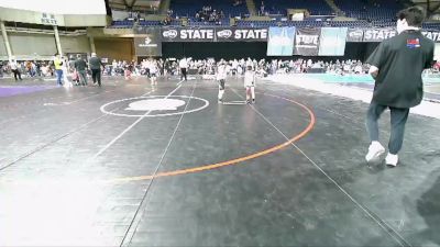 43 lbs Cons. Round 5 - Chase Motzkus, South West Washington Wrestling Club vs Jiovani Rodriguez, Victory Wrestling-Central WA