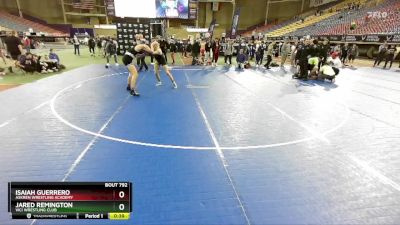 157 lbs Cons. Round 6 - Isaiah Guerrero, Askren Wrestling Academy vs Jared Remington, Vici Wrestling Club