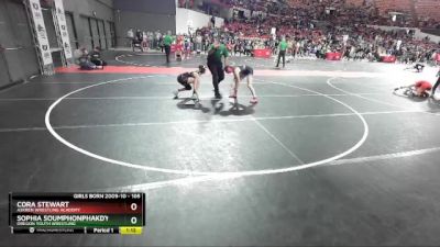 105 lbs Semifinal - Cora Stewart, Askren Wrestling Academy vs Sophia Soumphonphakdy, Oregon Youth Wrestling