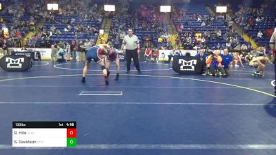 145 lbs Quarterfinal - Benjamin Paterson, Penn Manor vs Tyler Phillips, Marion Center