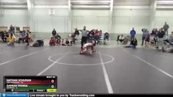 76 lbs Round 7 (8 Team) - Damian Manna, Rampage vs Nathan Schuman, Mat Assassins