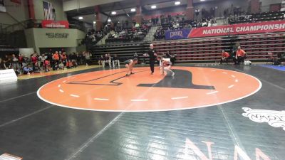 109 lbs Consi Of 8 #2 - Kylee Slyter, Baker (Kan.) vs Alexsys Jacquez, St. Mary (Kan.)